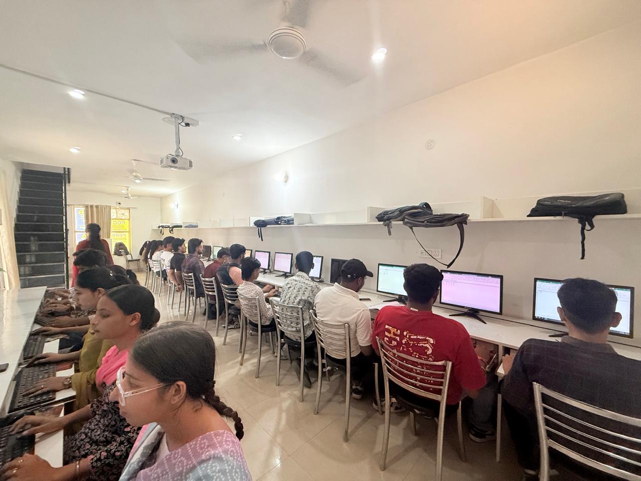 Students in lab