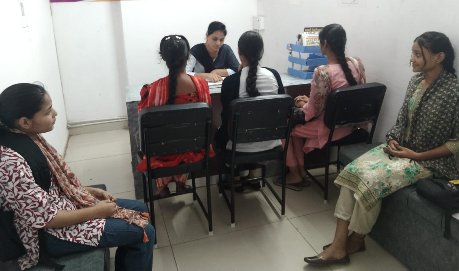 Reception counselling